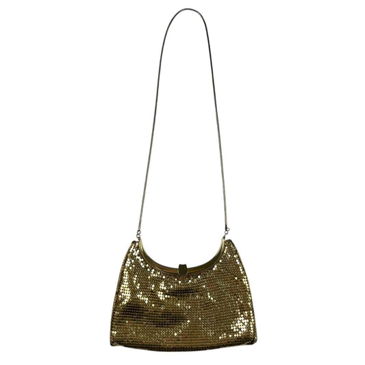 Cartera  SIN MARCA  Dorado Medida 27cm X 13cm