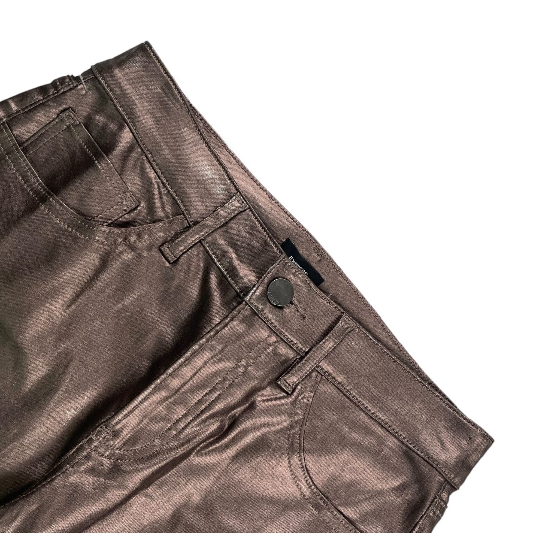 Pantalon  EXPRESS  Dorado Talle M