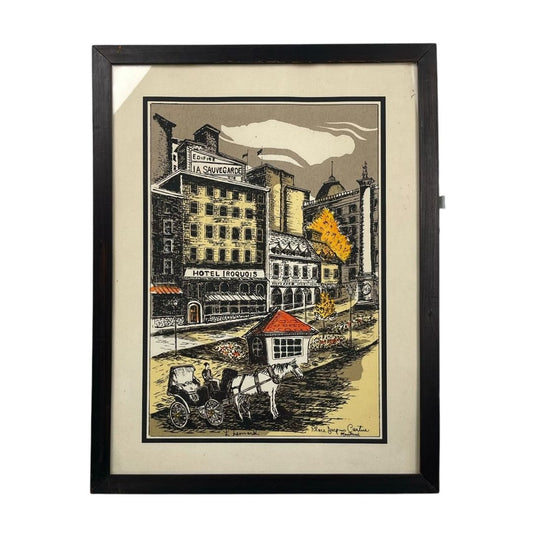 SIN MARCA  Arte con Vidrio  Estilo Paisajismo  Medida 43cm X 33cm