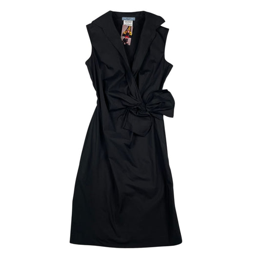 VESTIDO  PRADA  Negro Talle 42