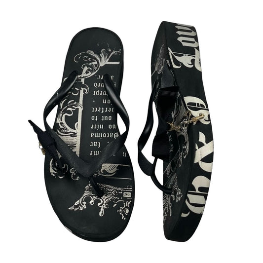 Ojotas  JUICY COUTURE  Negro Talle 36,5