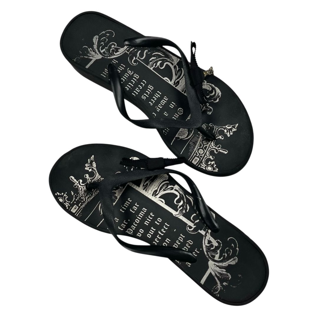 Ojotas  JUICY COUTURE  Negro Talle 36,5