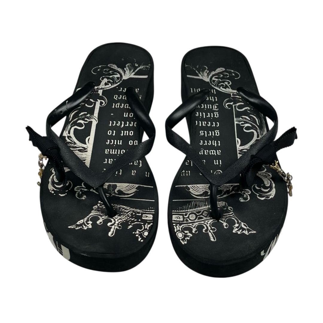 Ojotas  JUICY COUTURE  Negro Talle 36,5