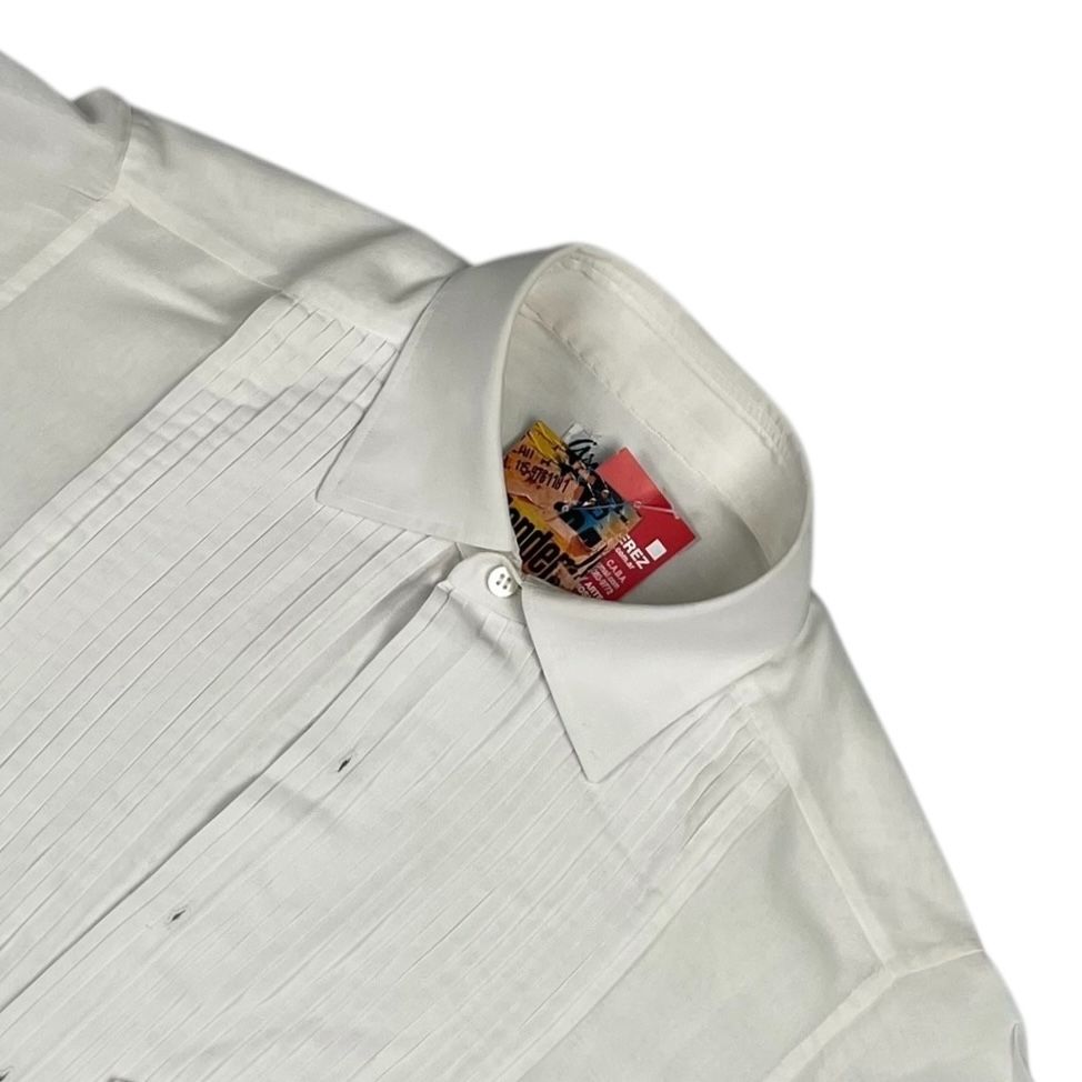 Camisa Manga Larga  ARMAND  Blanco Talle L