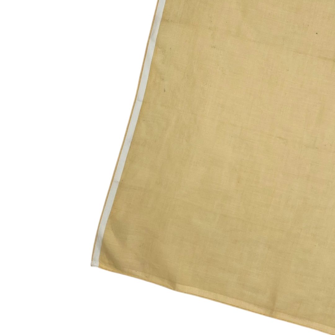 Pañuelo  HERMES  Amarillo Medida 47cm X 47cm