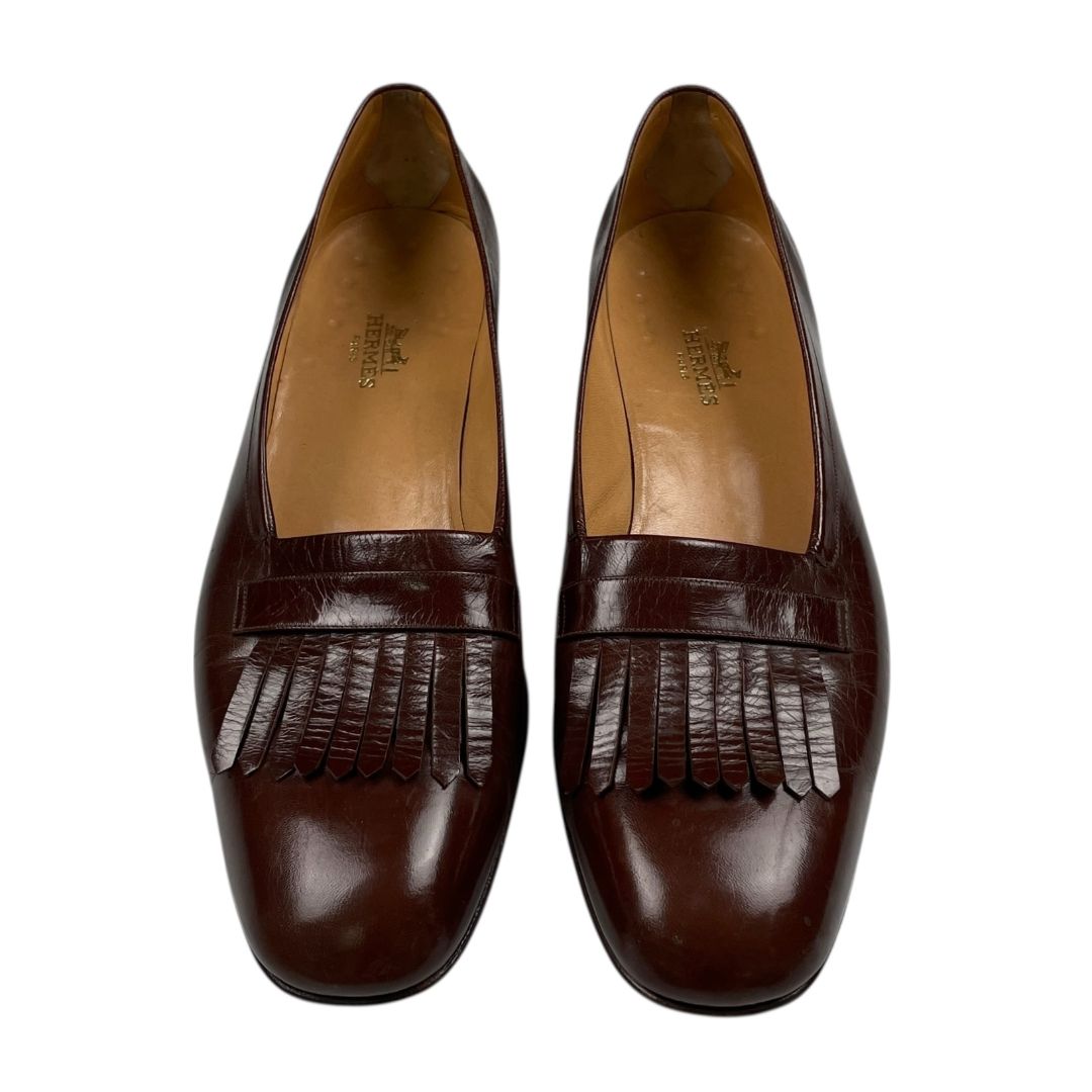 Mocasines  HERMES  Marron Talle 11
