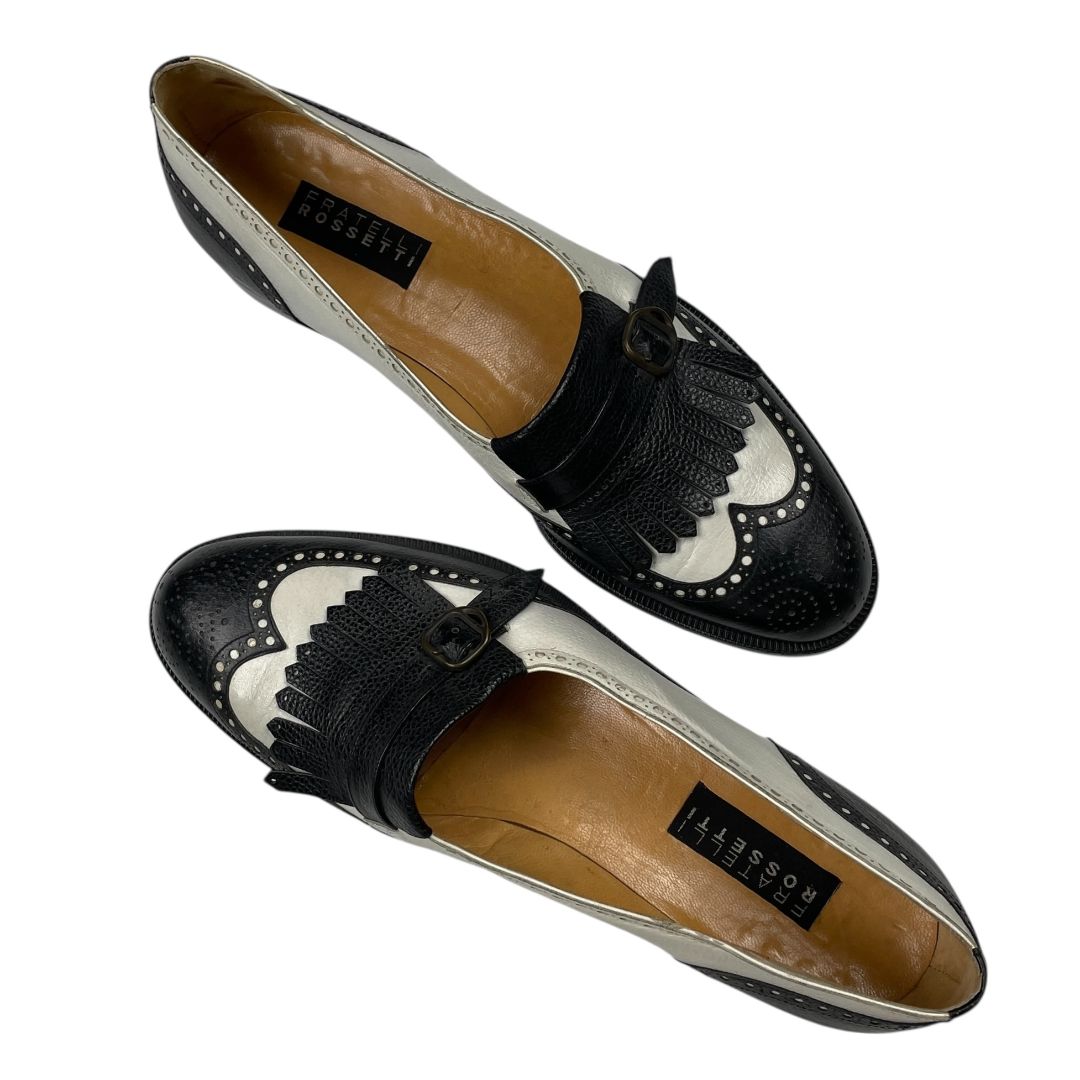 Mocasines  FRATELLI ROSSETTI  Varios Blanco Y Negro Talle 10,5
