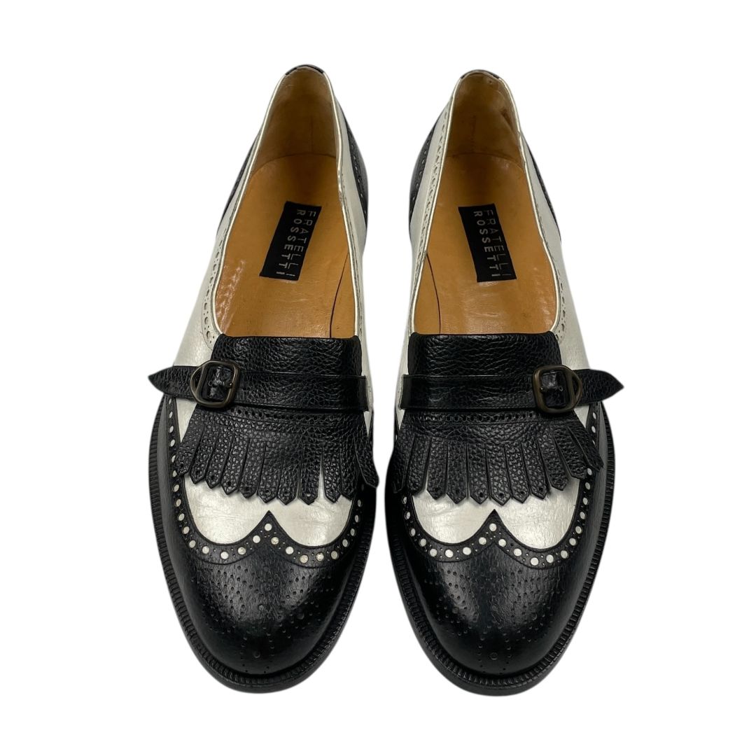 Mocasines  FRATELLI ROSSETTI  Varios Blanco Y Negro Talle 10,5