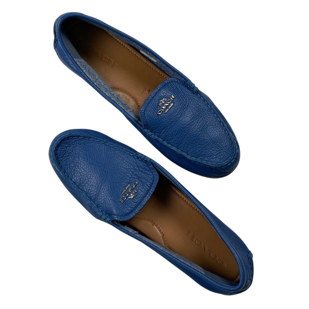 Ballerina  COACH  Azul Talle 38,5