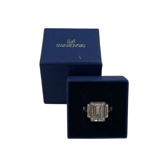 Anillo  SWAROVSKI  Transparente Talle Unico