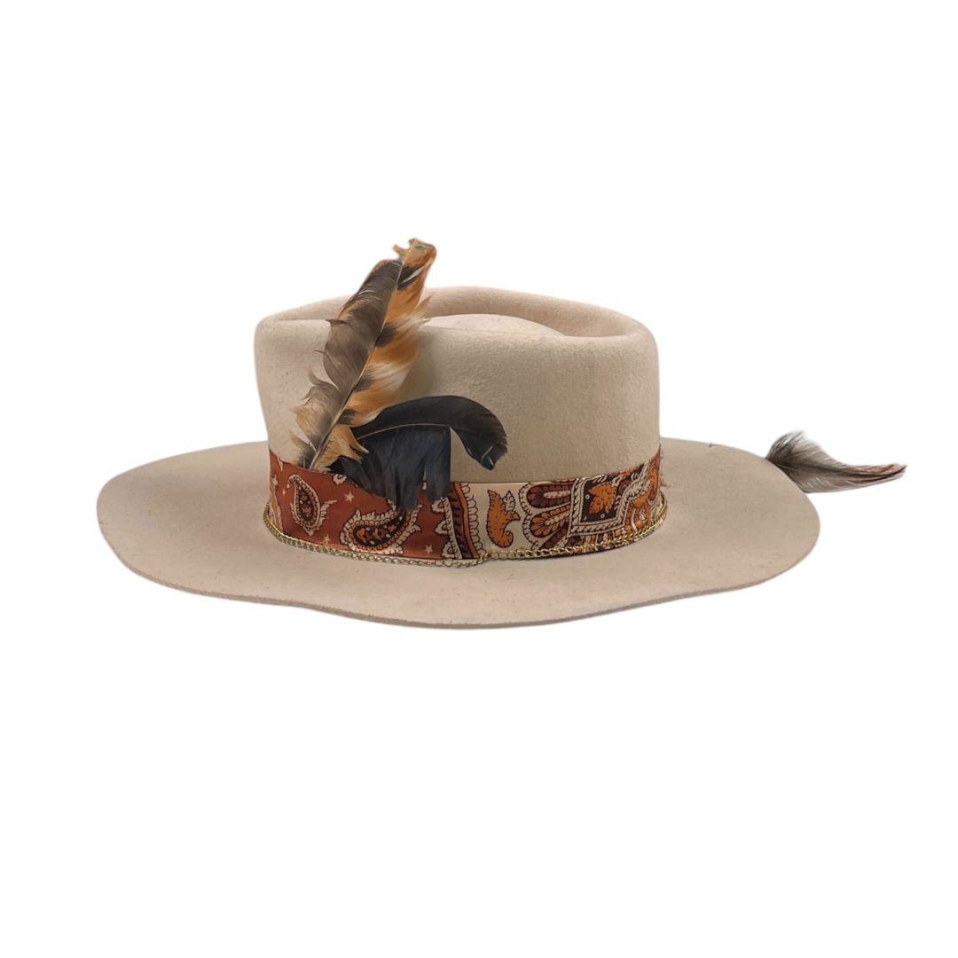 Sombrero  PANIZZA HATS  Beige Medida 54cm