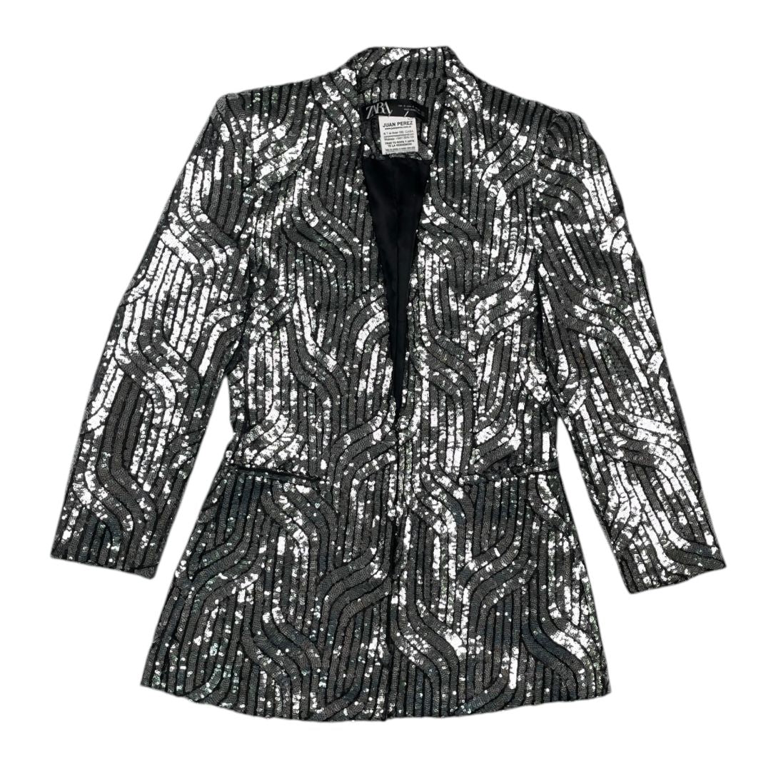 Conjunto X2  ZARA  Plateado Talle S