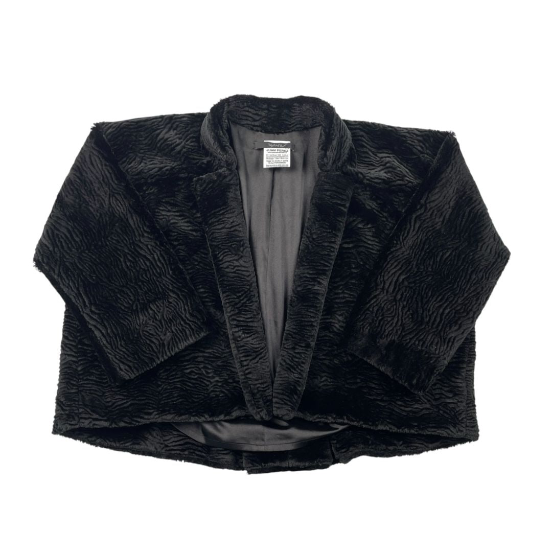 Saco  TAHARI  Negro Talle L