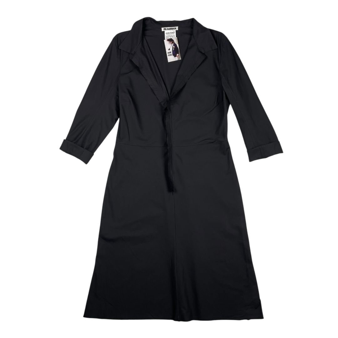 Vestido Manga Larga  JIL SANDER  Negro Talle 44