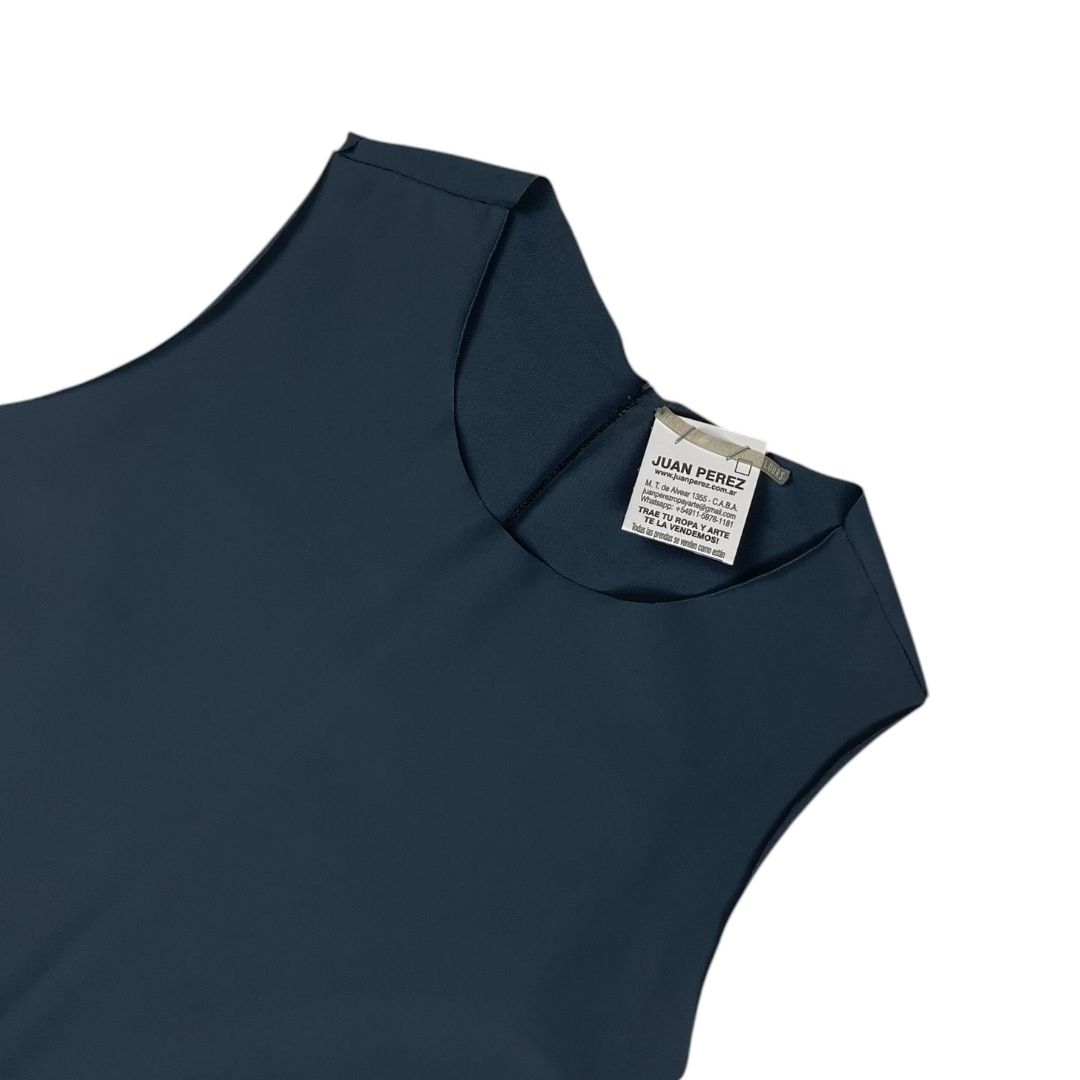 Vestido Sin Manga  HOUSE OF MATCHING COLOURS  Gris Talle M
