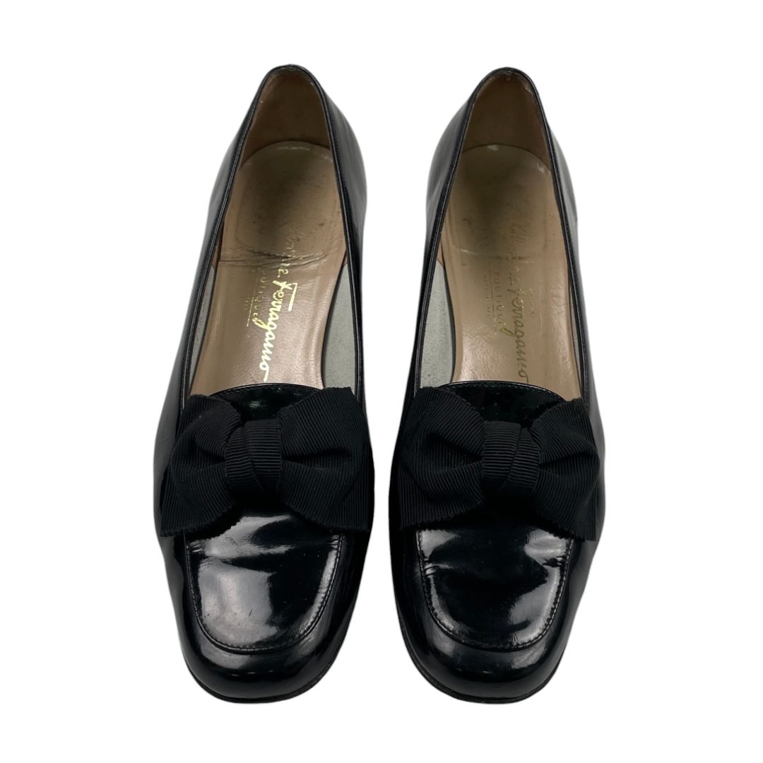 Zapato Taco Bajo  FERRAGAMO  Negro Talle 38