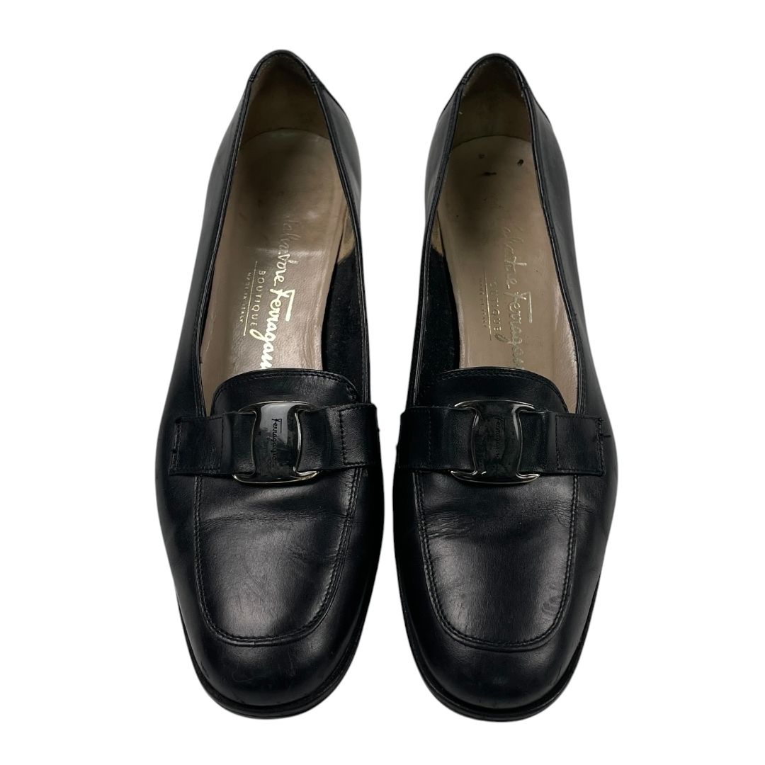 Zapato Taco Bajo  FERRAGAMO  Negro Talle 38
