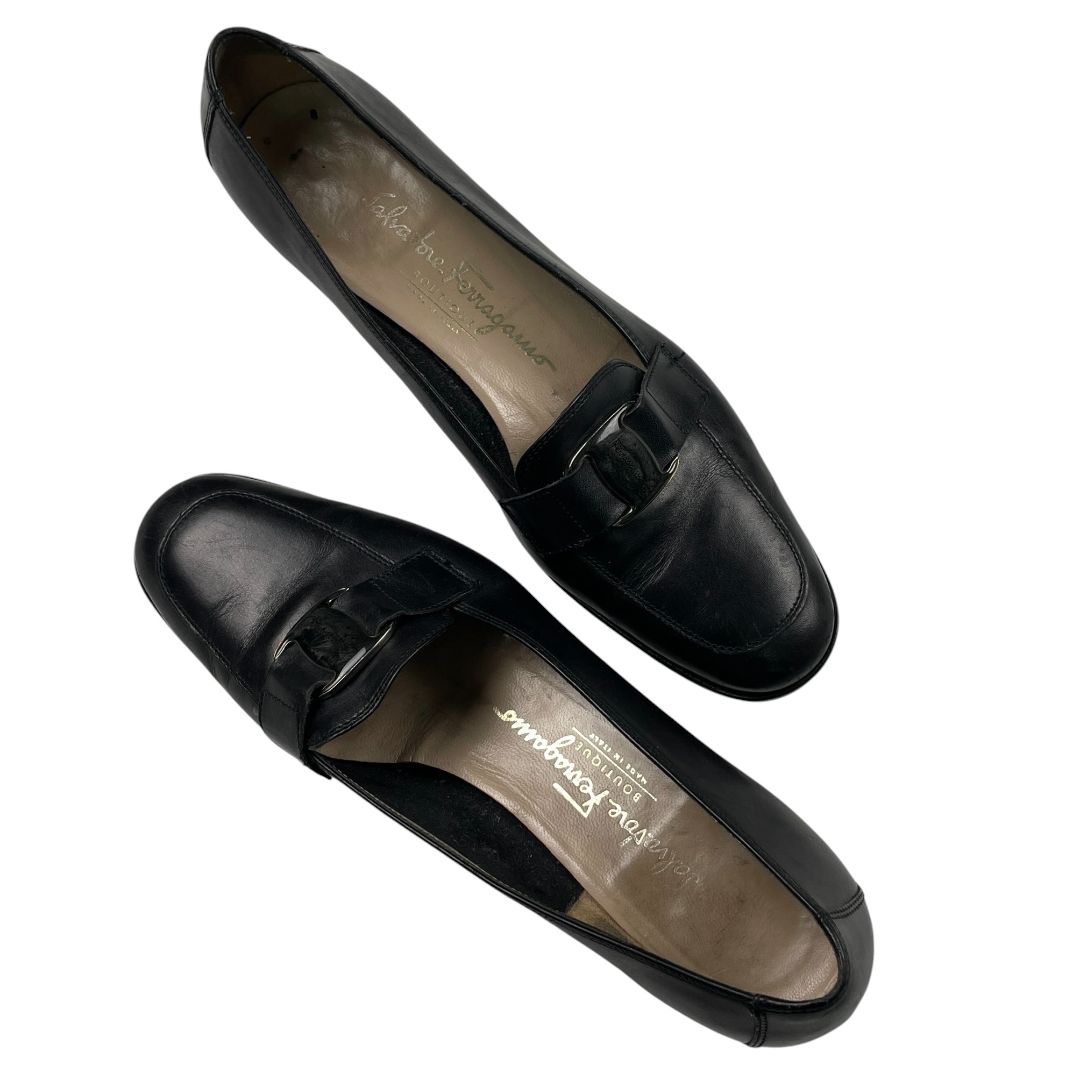 Zapato Taco Bajo  FERRAGAMO  Negro Talle 38