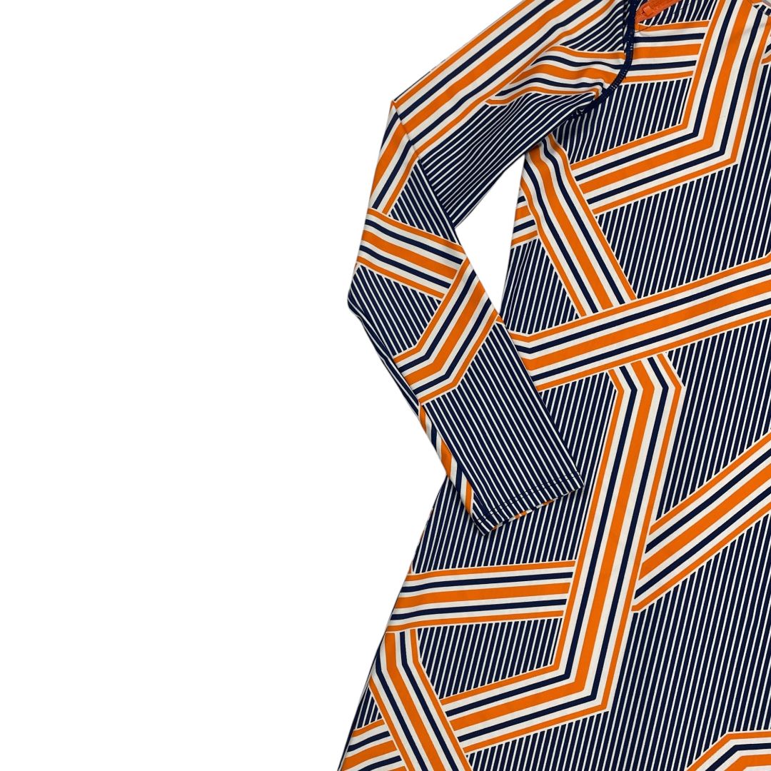 Vestido Manga Larga  SIN MARCA  Varios Rayado Talle S