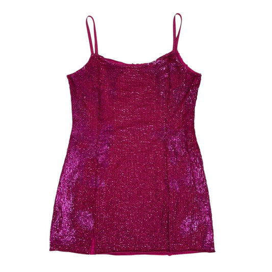 Vestido Sin Manga  SIN MARCA  Fucsia Talle S