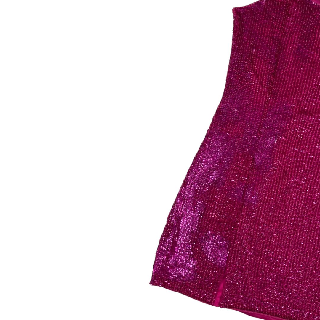 Vestido Sin Manga  SIN MARCA  Fucsia Talle S
