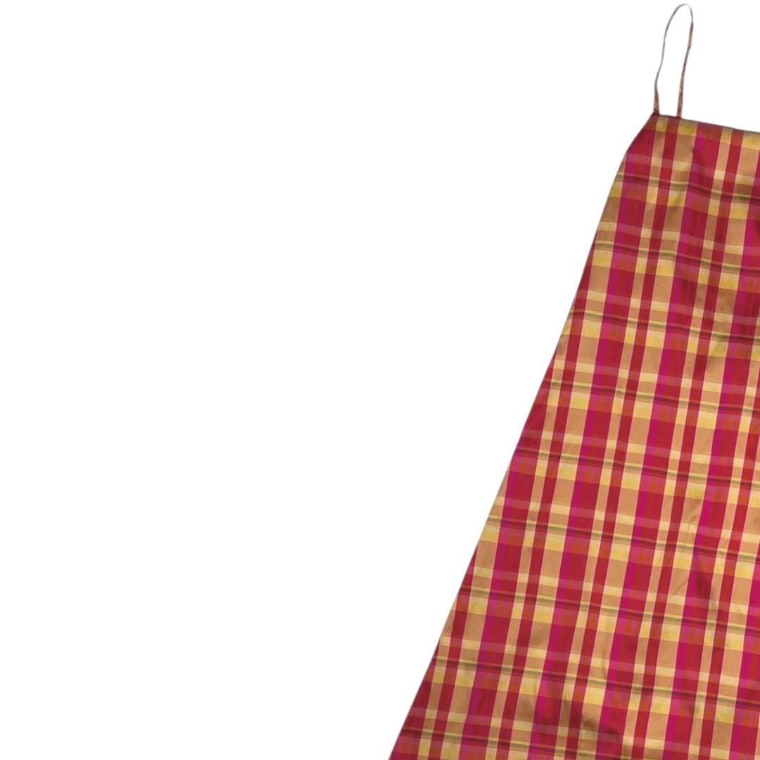 Vestido Sin Manga  HOUSE OF MATCHING COLOURS  Color Varios Cuadros Talle S