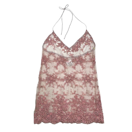 Vestido Sin Manga  SIN MARCA  Color Rosa Talle S