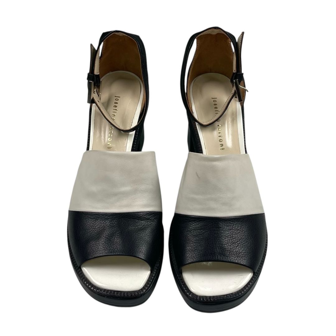 Sandalias  JOSEFINA FERRONI  Varios Blanco Y Negro Talle 41