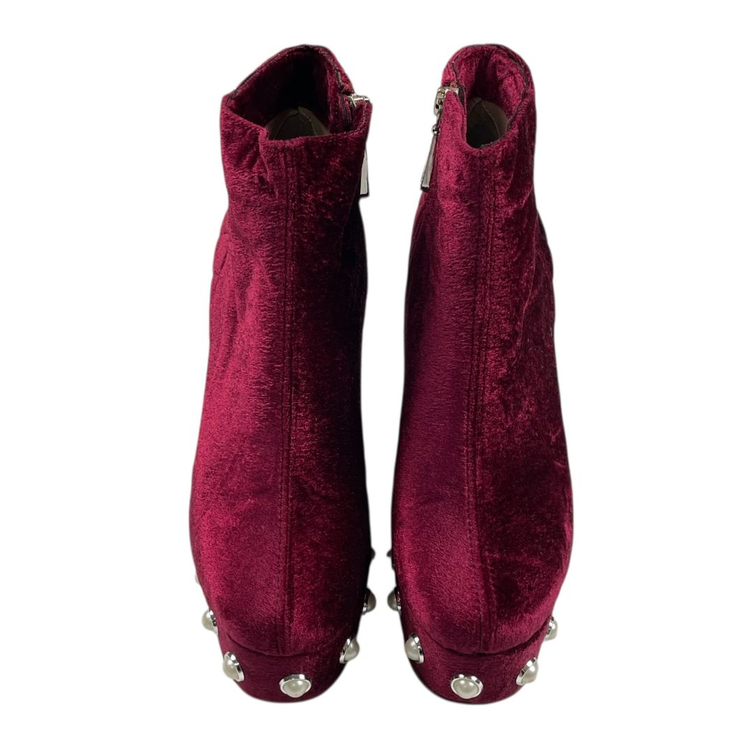 Bota Corta  VALDEZ  Bordeaux Talle 39