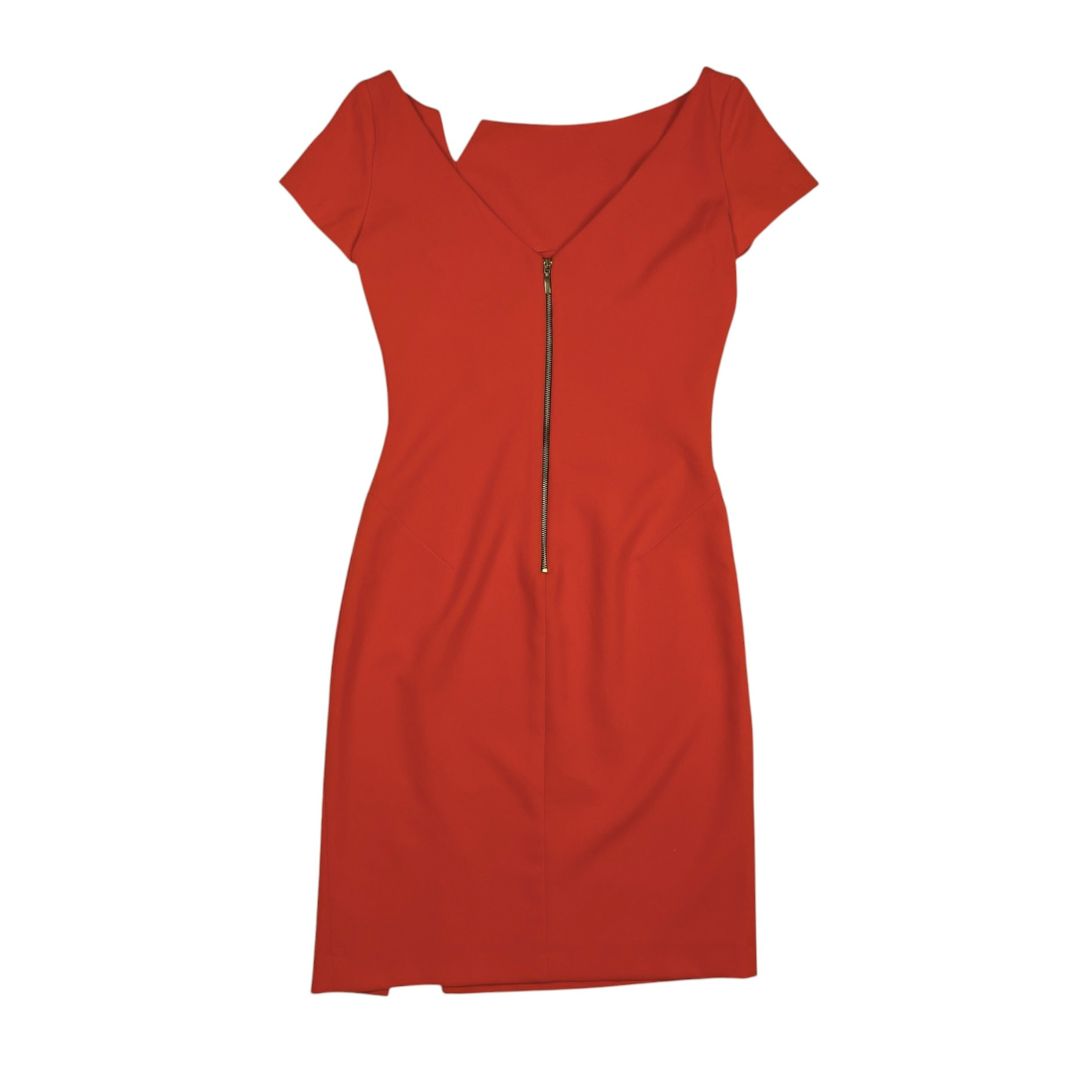 Vestido Manga Corta  SANDRO FERRONE  Naranja Talle S