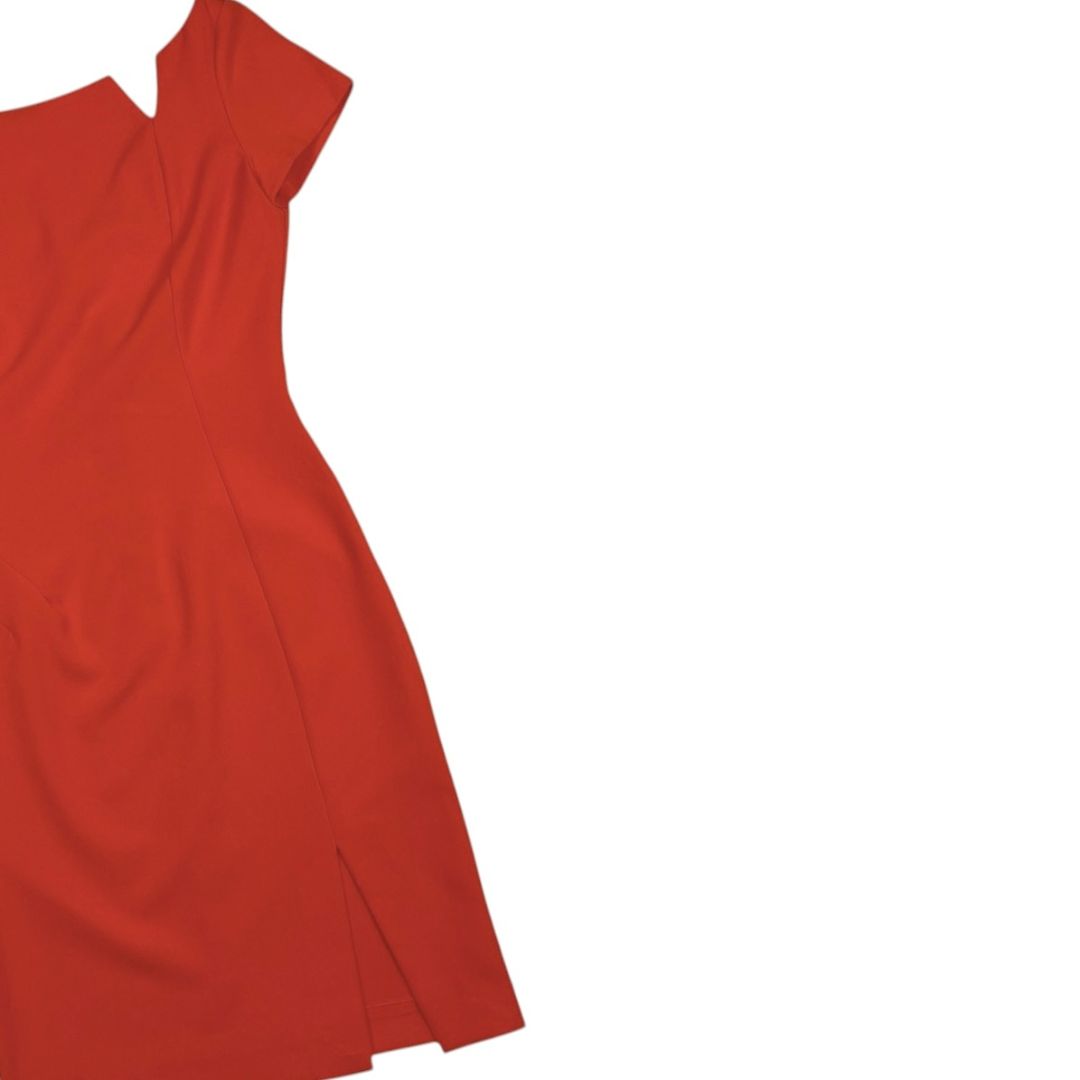 Vestido Manga Corta  SANDRO FERRONE  Naranja Talle S