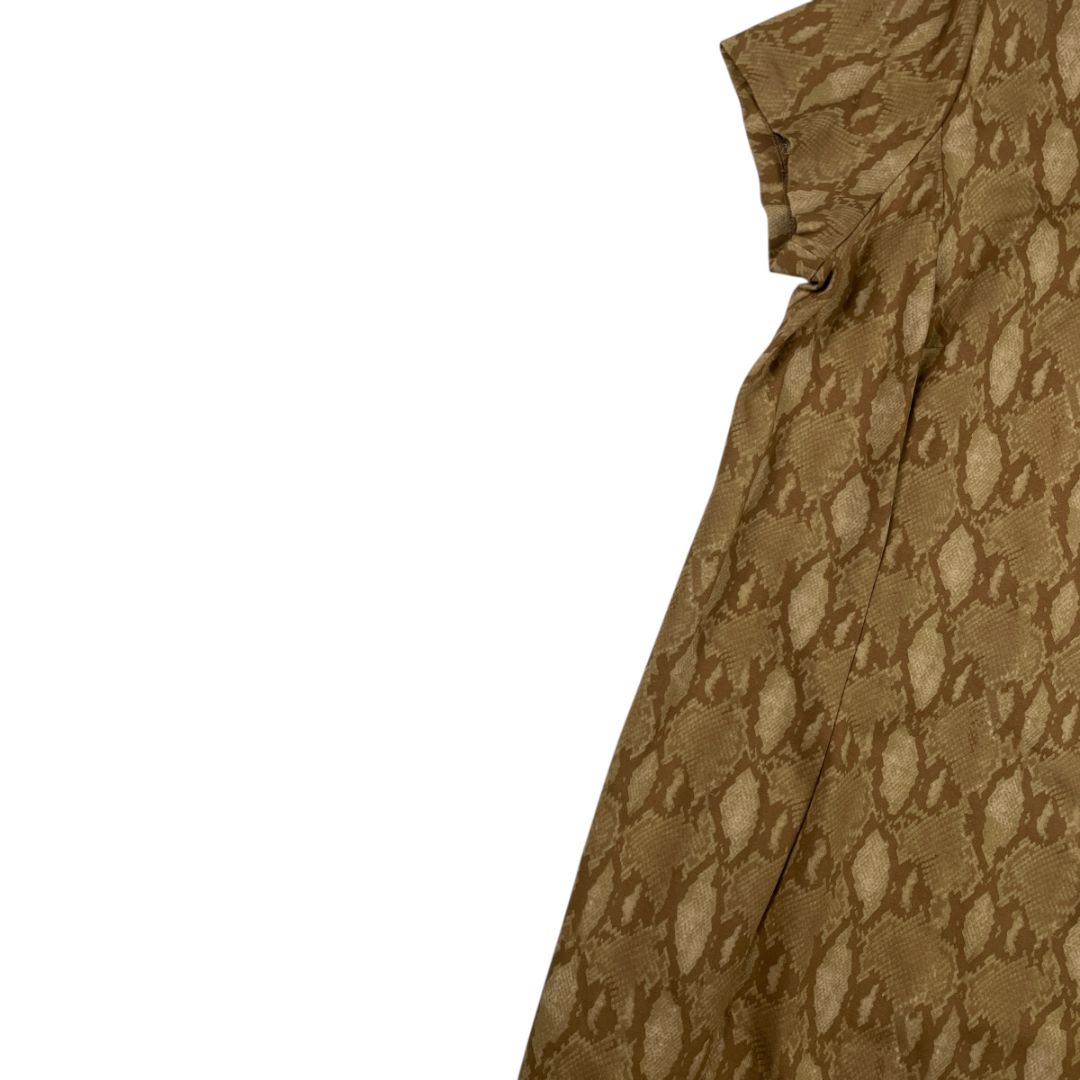 Vestido Manga Corta  RALPH LAUREN  Marron Talle M