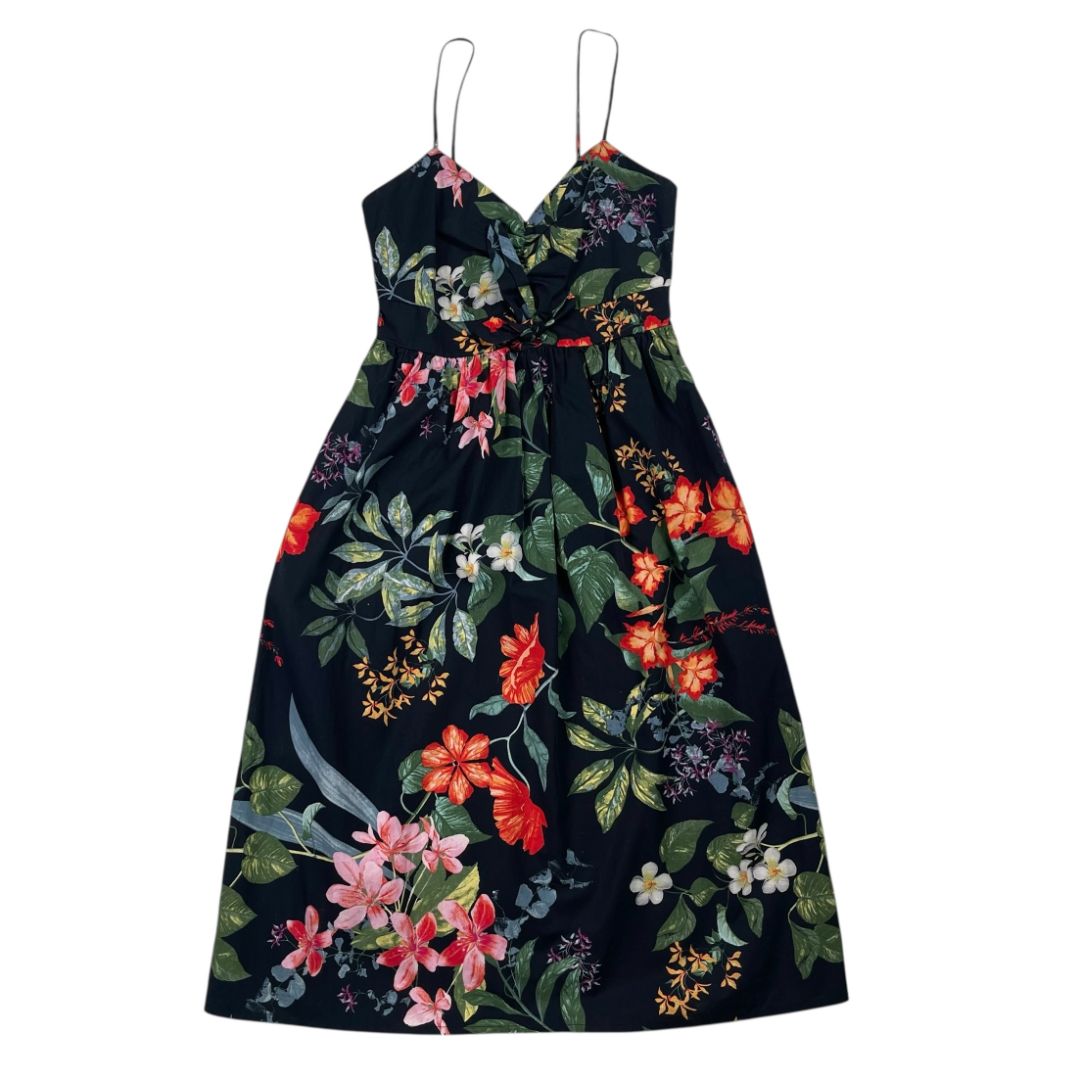 Vestido Sin Manga  MANGO  Varios Floral Talle S