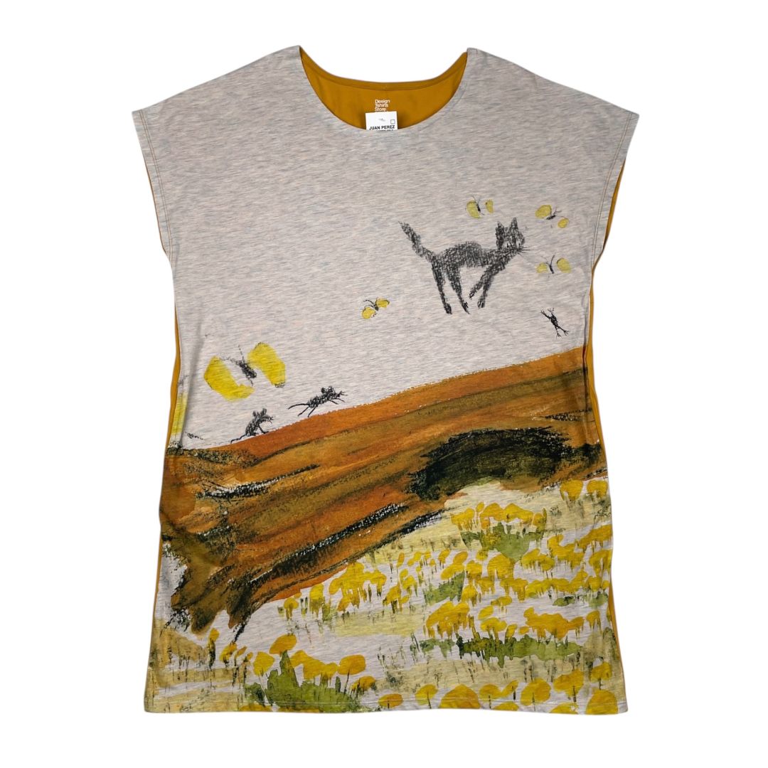 Remera Manga Corta  GRANIPH  Mostaza Talle L