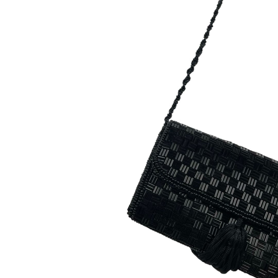 Cartera  SIN MARCA  Negro Medida 13cm X 6cm