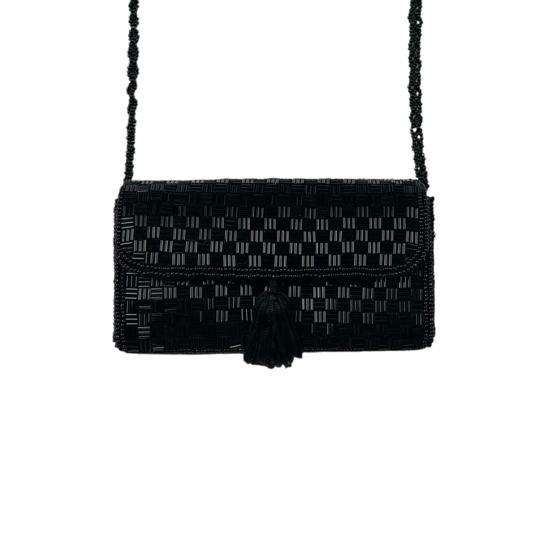 Cartera  SIN MARCA  Negro Medida 13cm X 6cm
