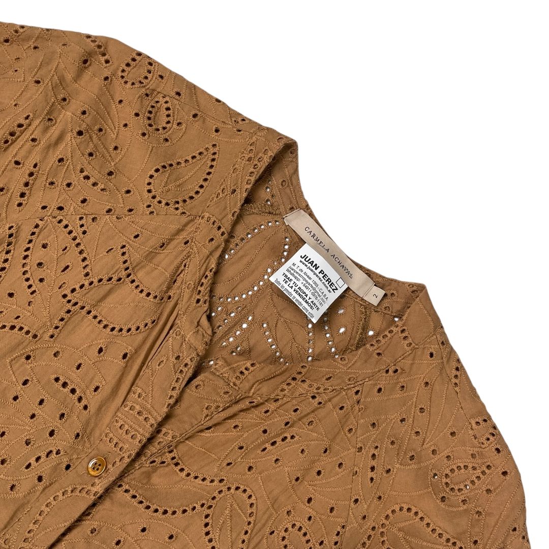 Vestido  CARMELA ACHAVAL  Marron Talle 2