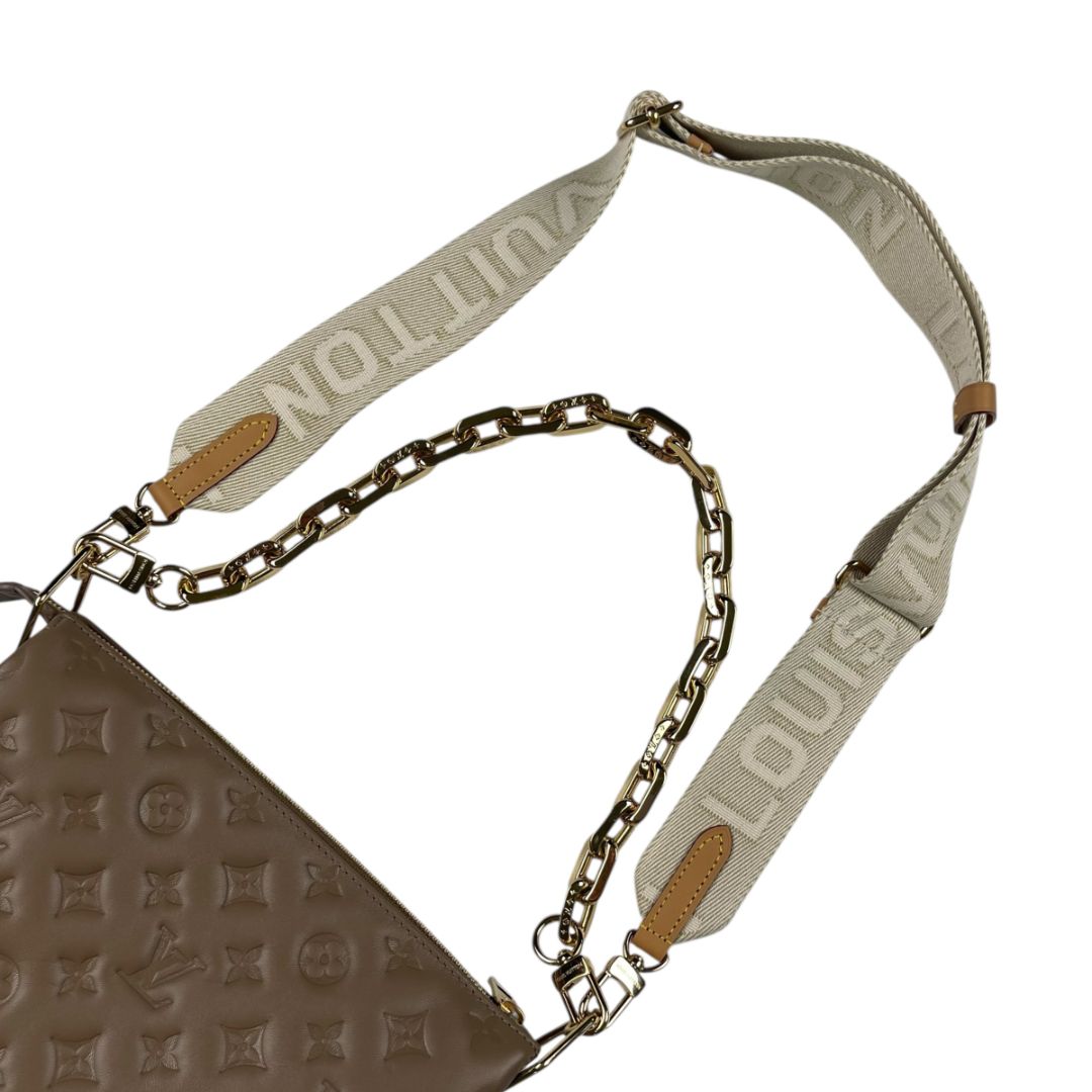 Cartera  LOUIS VUITTON  Marron Medida 27cm X 20cm