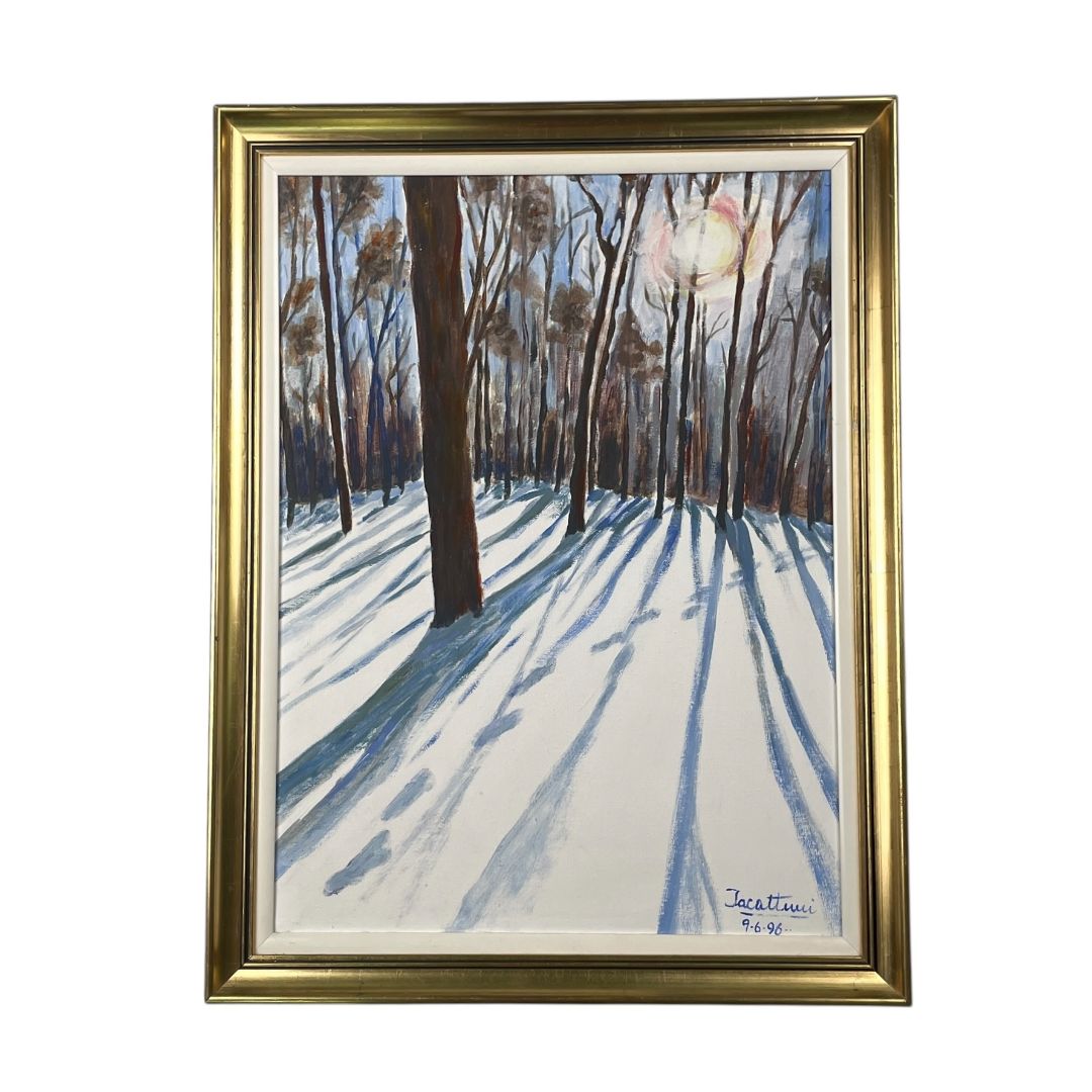 ANONIMO  Arte sin Vidrio  Estilo Paisajismo  Medida 50cm X 40cm