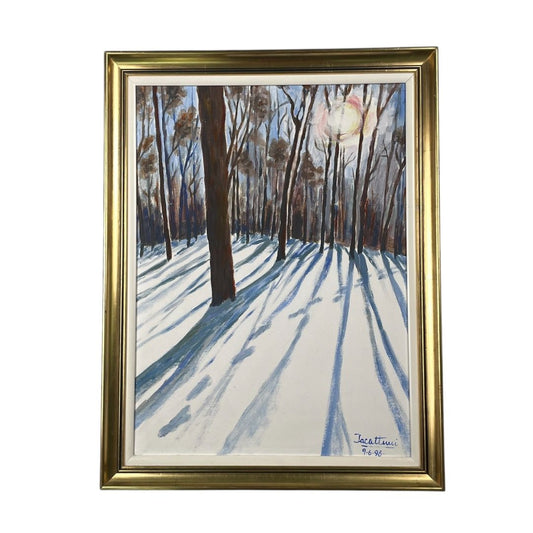 ANONIMO  Arte sin Vidrio  Estilo Paisajismo  Medida 50cm X 40cm
