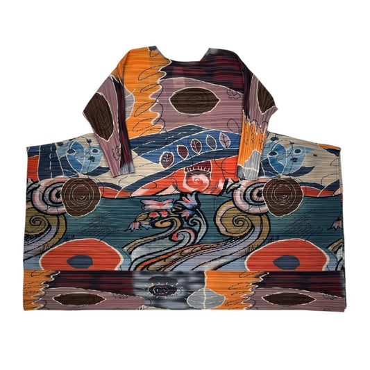 Vestido Manga Larga  SIN MARCA  Varios  Estampado Talle L