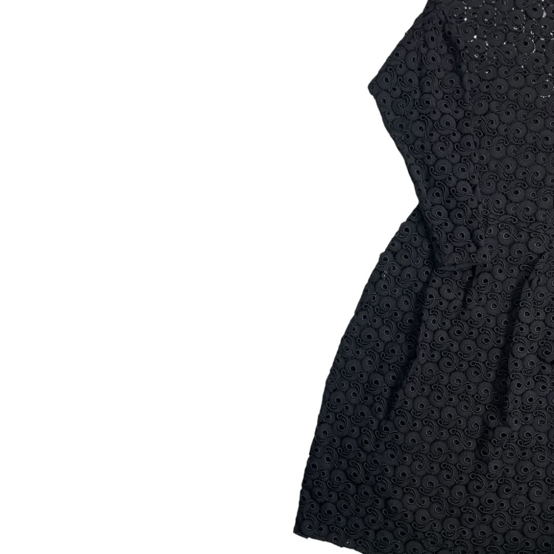 Vestido Manga Larga  PEDRO DEL HIERRO  Negro Talle 38