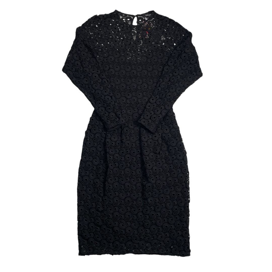 Vestido Manga Larga  PEDRO DEL HIERRO  Negro Talle 38