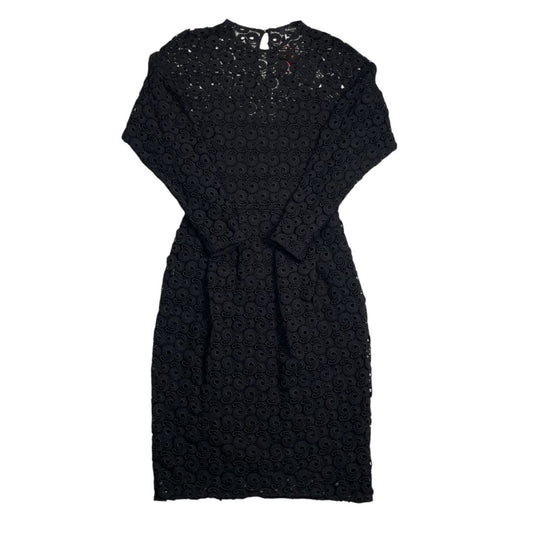 Vestido Manga Larga  PEDRO DEL HIERRO  Negro Talle 38