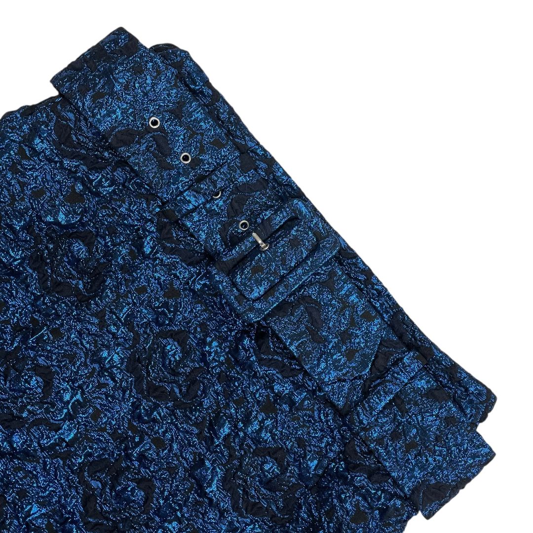 Pollera Mini  ZARA  Azul Talle S
