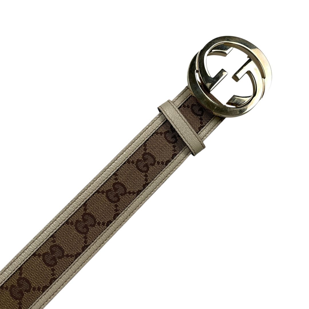 Cinturon Otro  GUCCI  Varios Monograma Medida 95cm