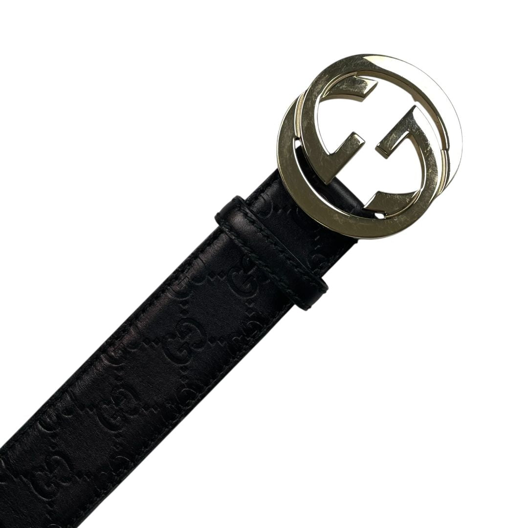 Cinturon Otro  GUCCI  Marron Medida 95cm