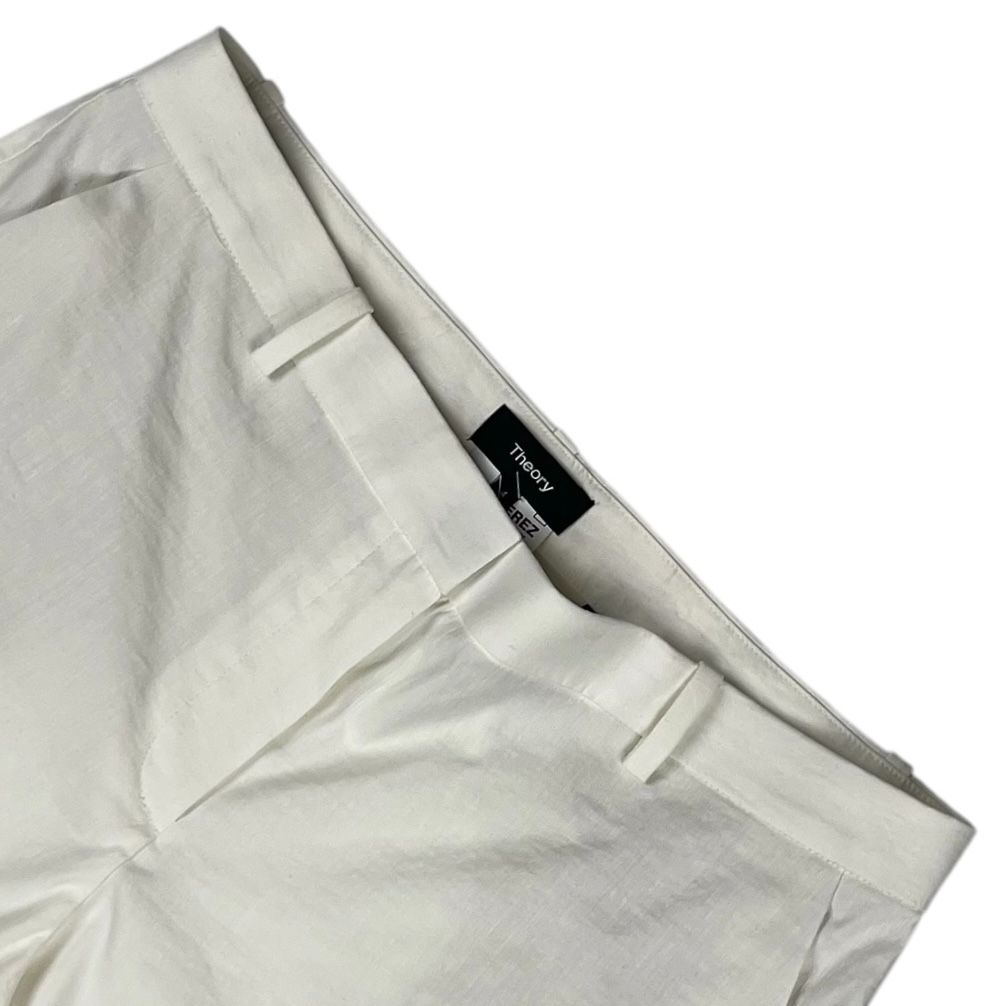 Pantalon  THEORY  Blanco Talle 4
