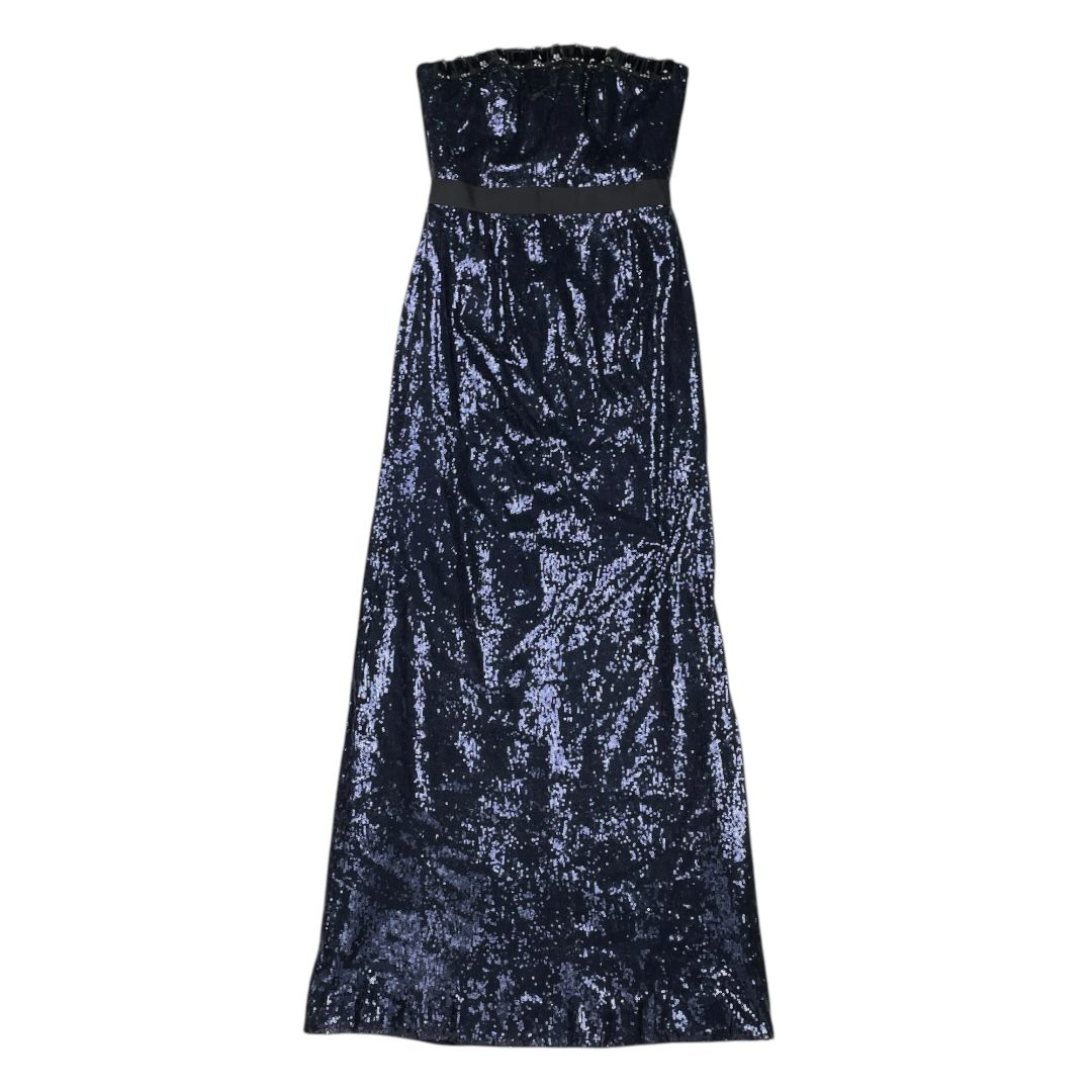 Vestido Strapless  MENAGE A TROIS  Azul Talle M