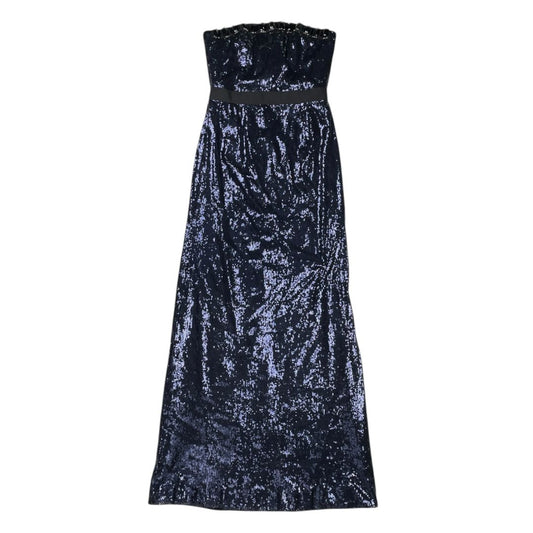 Vestido Strapless  MENAGE A TROIS  Azul Talle M